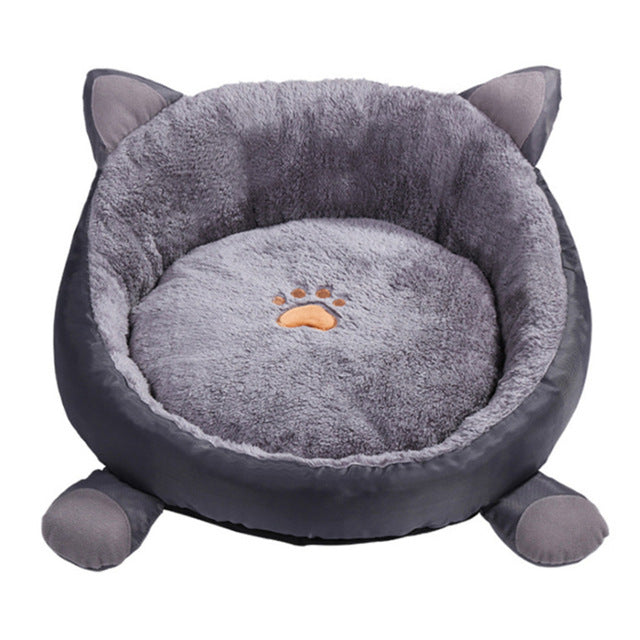 1pc Polyester Purple Witch Hat Shaped Cat Bed, Half-open Removable &  Washable Dog Bed, Breathable & Moderate Thickness Pet Nest For Small &  Medium Cats And Dogs Sleeping All Year Round