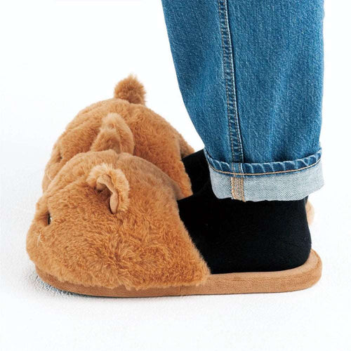 Millify Fuzzy Plush Slip on Cat Slippers